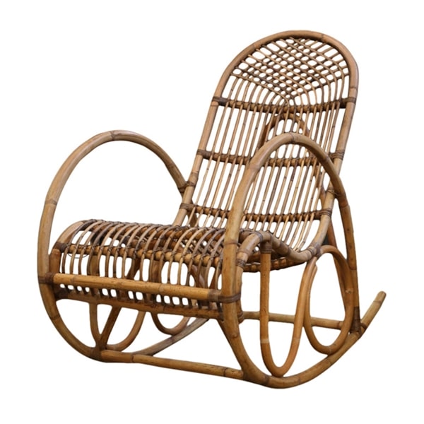 Gyngestol - Sydfransk stil i rattan