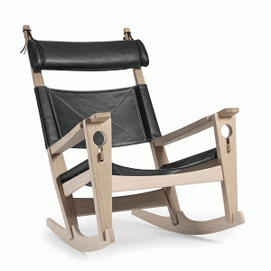 Getama GE673 Gyngestol - Model Nøglehullet - Udstillingsmodel