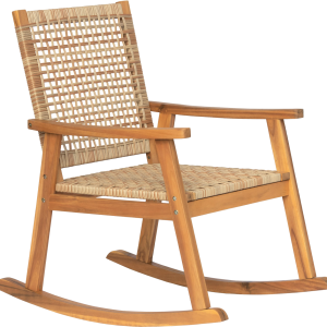 Gyngestol vuggestol Nordlys Furniture Recife FSC-akacietræ natur 97x67x91 cm