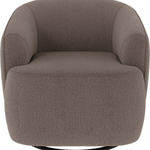 Loungestol Rowico Dermot beige Brenda 34 stof 360 dreje- og gyngestol FSC-mix 78x85x90 cm